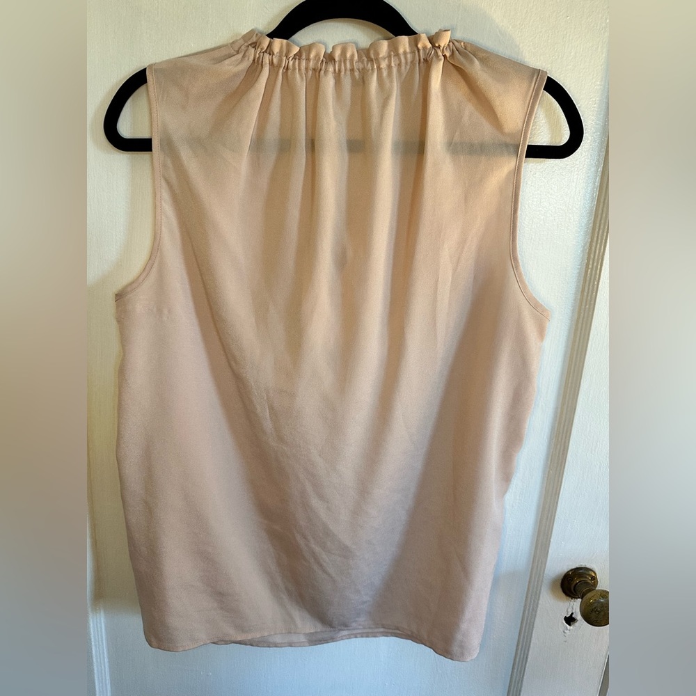 Calvin Klein light pink sleeveless blouse size L - Picture 3 of 3